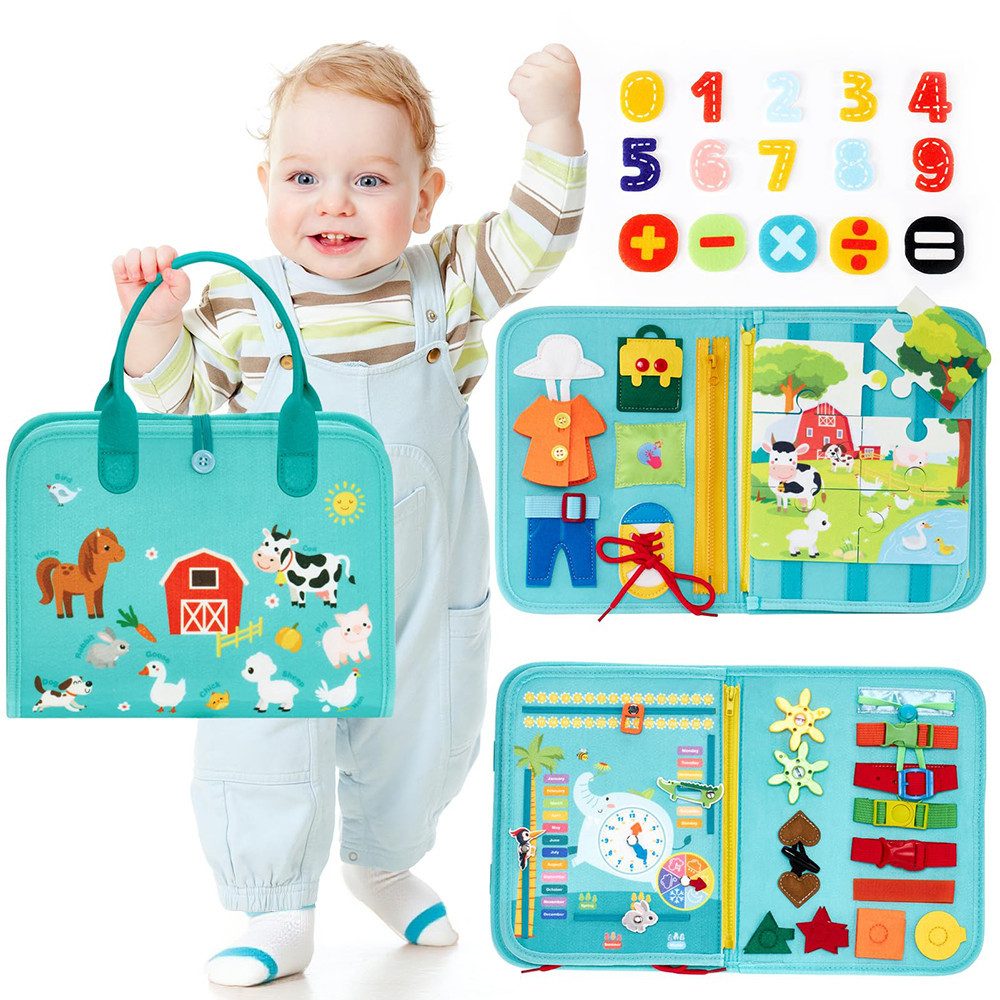 CLTYQ Lernspielzeug Busy Board ab 1 günstig online kaufen