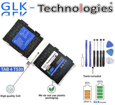 GLK-Technologies GLK akku für Samsung Galaxy tab 4 10.1 T530 SM-T530NU T535, Werkzeug Tablet-Akku 6800 mAh (3.8 V)