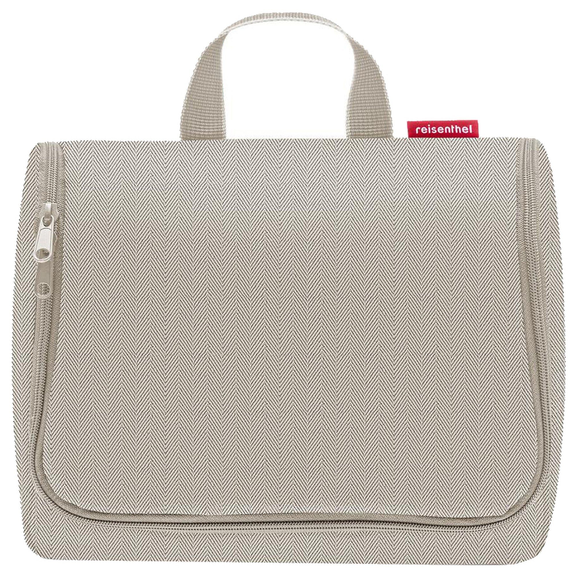 REISENTHEL® Kulturbeutel toiletbag XL herringbone sand, günstig online kaufen