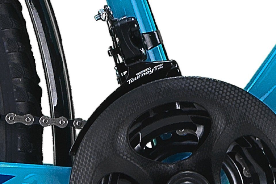 Talson Kinderfahrrad 24 Zoll Cityrad, 21 Gang Shimano, Kettenschaltung