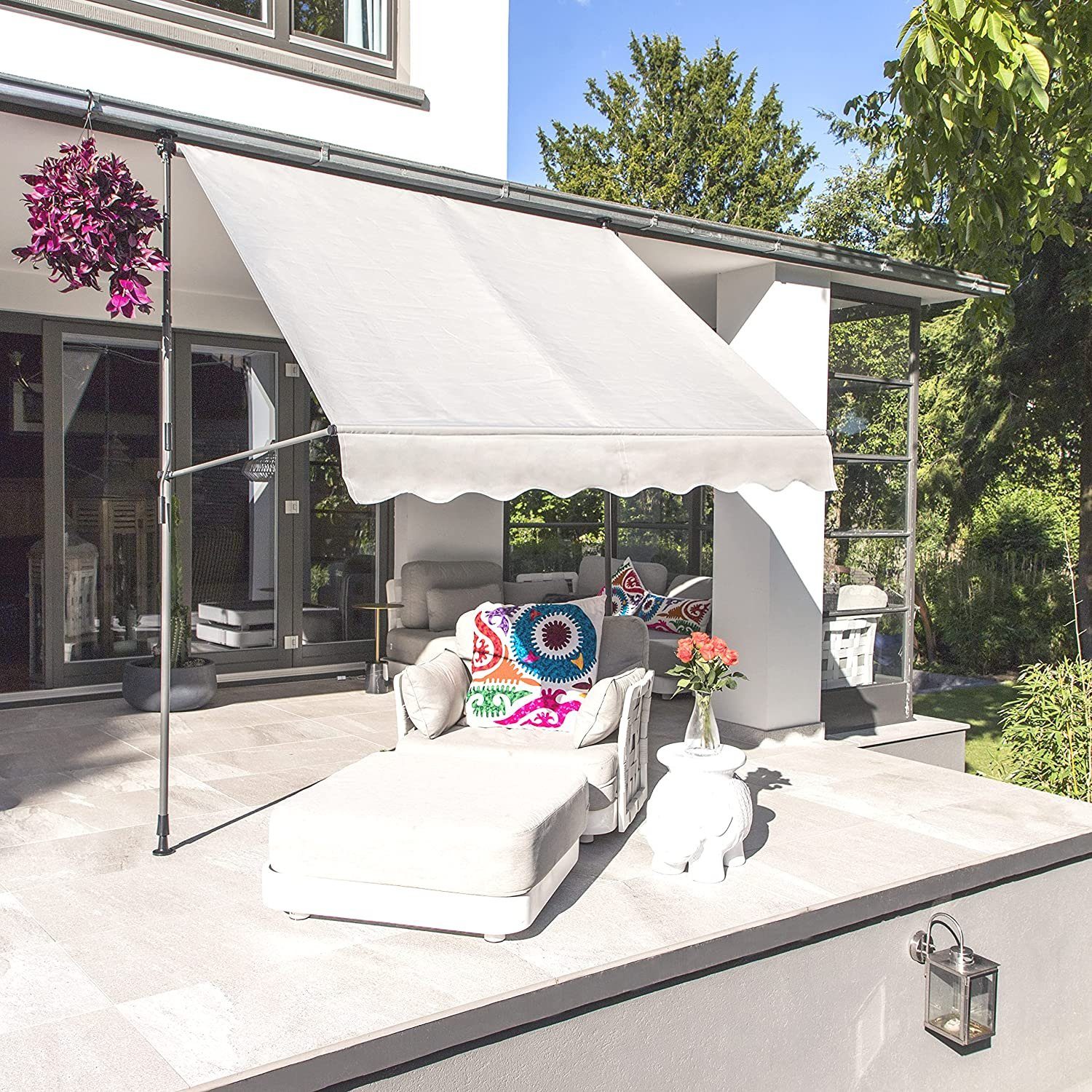 habeig Klemmmarkise Klemmmarkise Markise Balkonmarkise Sonnenschutz günstig online kaufen