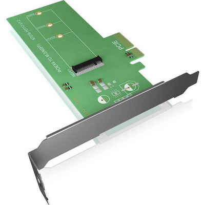 ICY BOX PCI-Karte, M.2 PCIe SSD zu PCIe 3 x4 Host Modulkarte