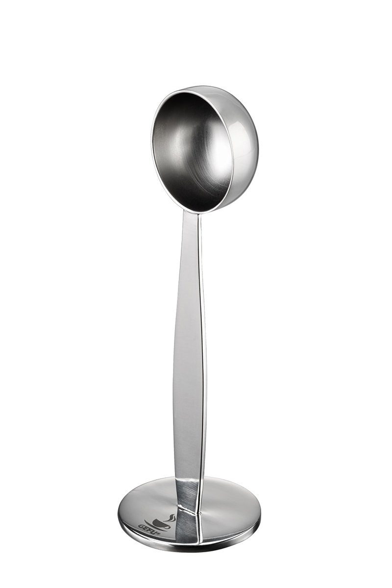 GEFU Wiederbefüllbare Espresso-Kapsel Tamper TAMINO Edelstahl Kaffeestampfer Kaffemaß Es