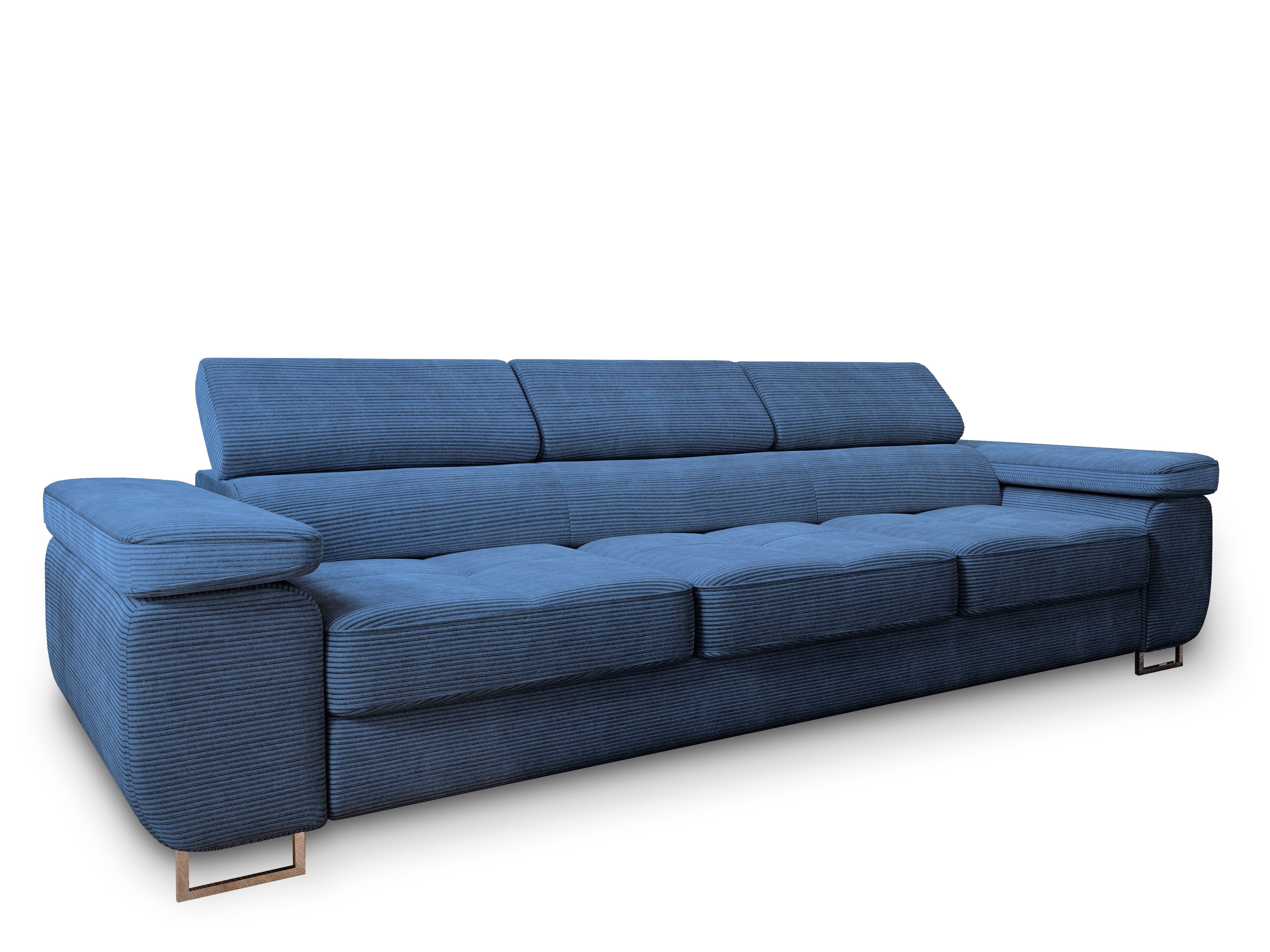 Masseno Sofa MOSINE mit Schlaffunktion, Schlafsofa, Wohnzimmersofa, Couch, günstig online kaufen