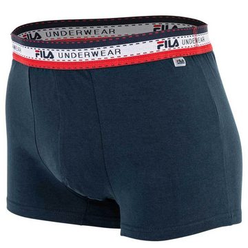 Fila Boxer Herren Boxer Shorts, 4er Pack - Logobund, Cotton