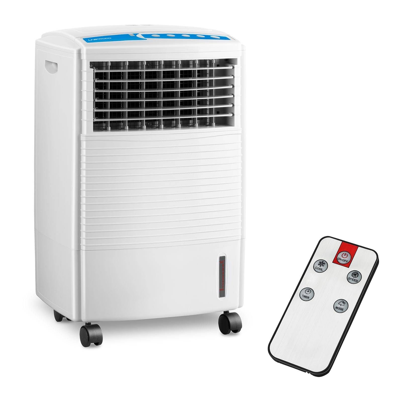 Uniprodo Ventilatorkombigerät Luftkühler Mobil - 3 In 1 - 10 L Wassertank Klimagerät Luftreiniger