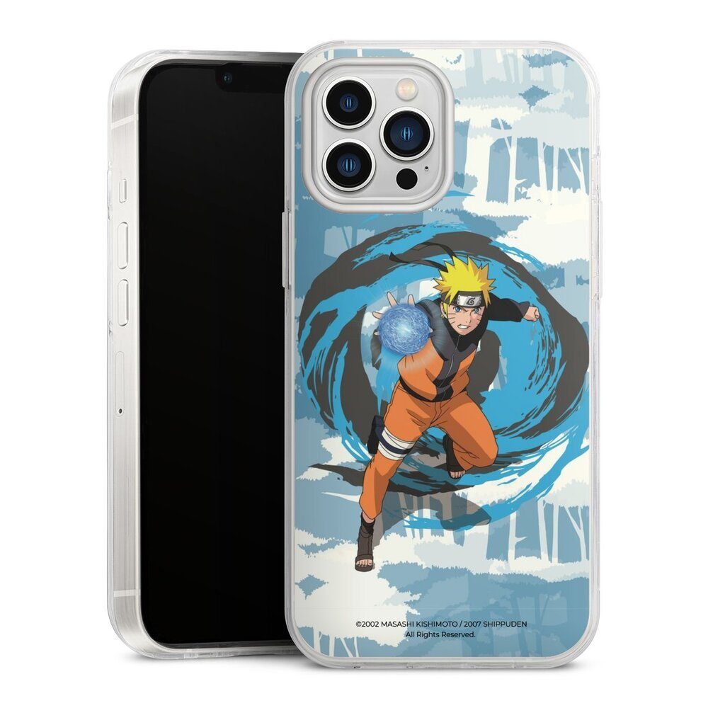 DeinDesign Handyhülle Offizielles Lizenzprodukt Manga Naruto Shippuden  Naruto Rasengan, Apple iPhone 13 Pro Max Hülle Bumper Case Handy Schutzhülle
