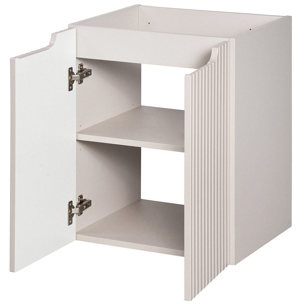 Lomadox Unterschrank NEWPORT-56-CASHMERE Waschtischunterschrank, kaschmir m günstig online kaufen