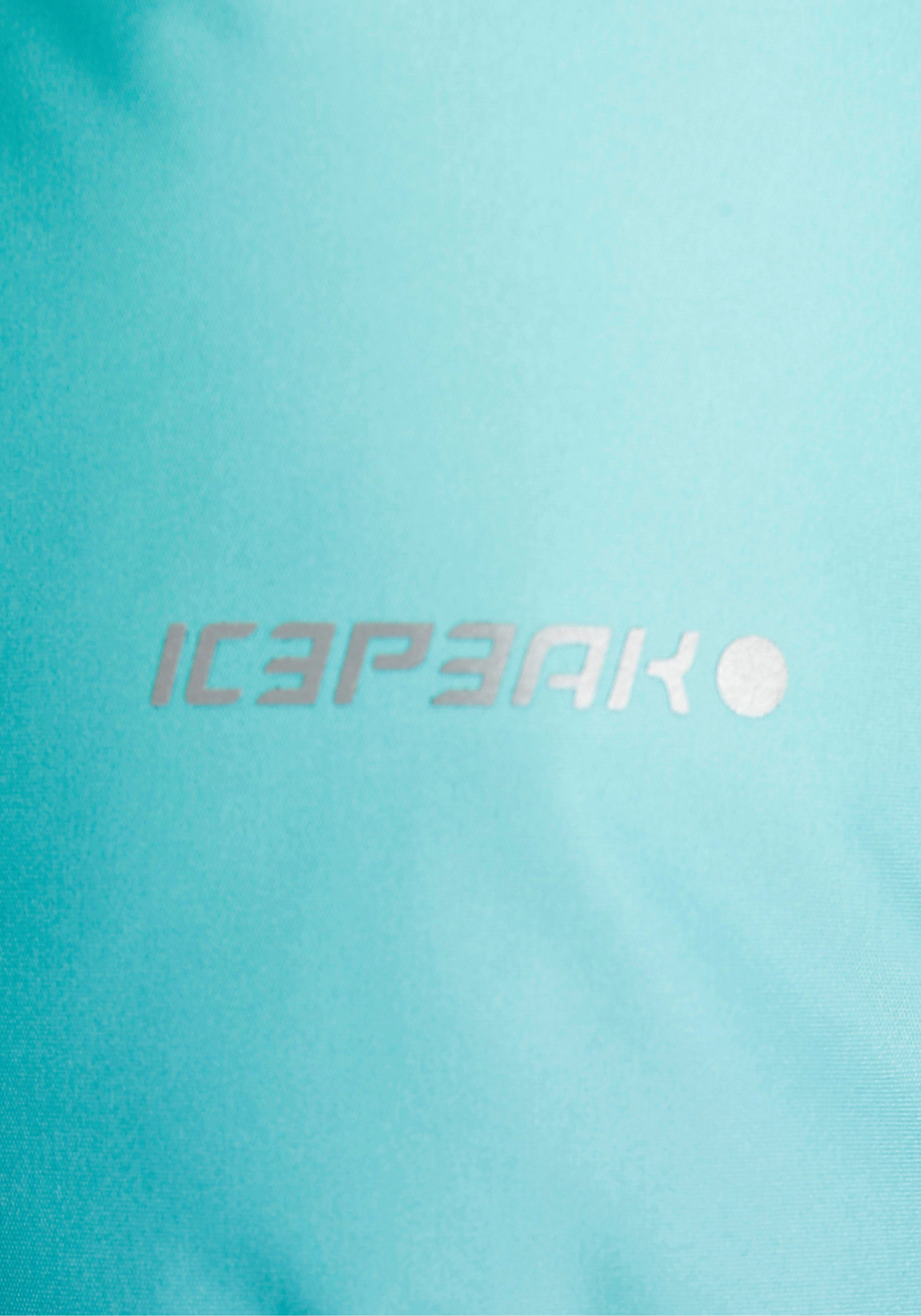 Icepeak Steppjacke PIQEON JR - Kinder & türkis Wasserabweisend für Atmungsaktiv & Windabweisend