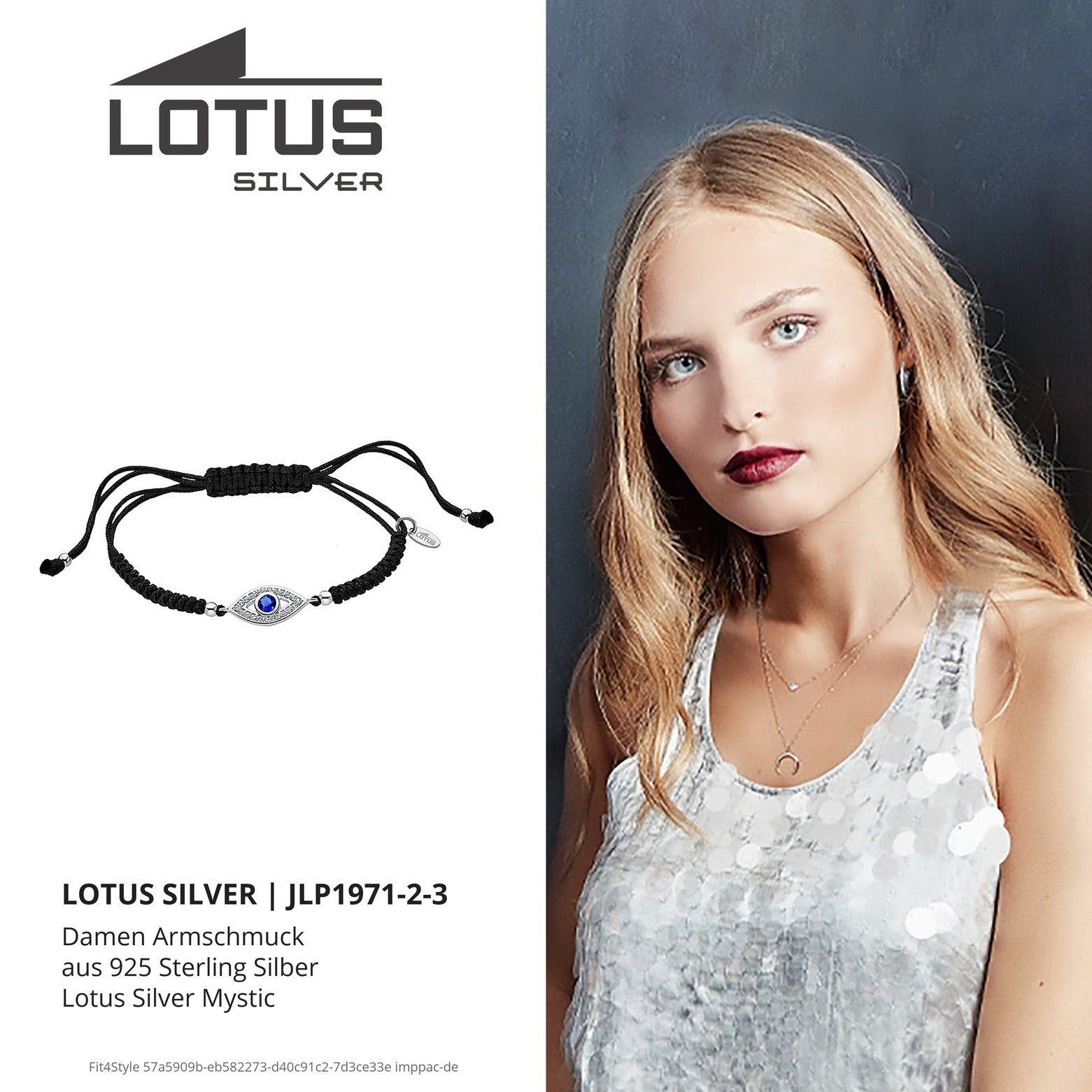 LOTUS SILVER Silberarmband Lotus Silver Auge günstig online kaufen
