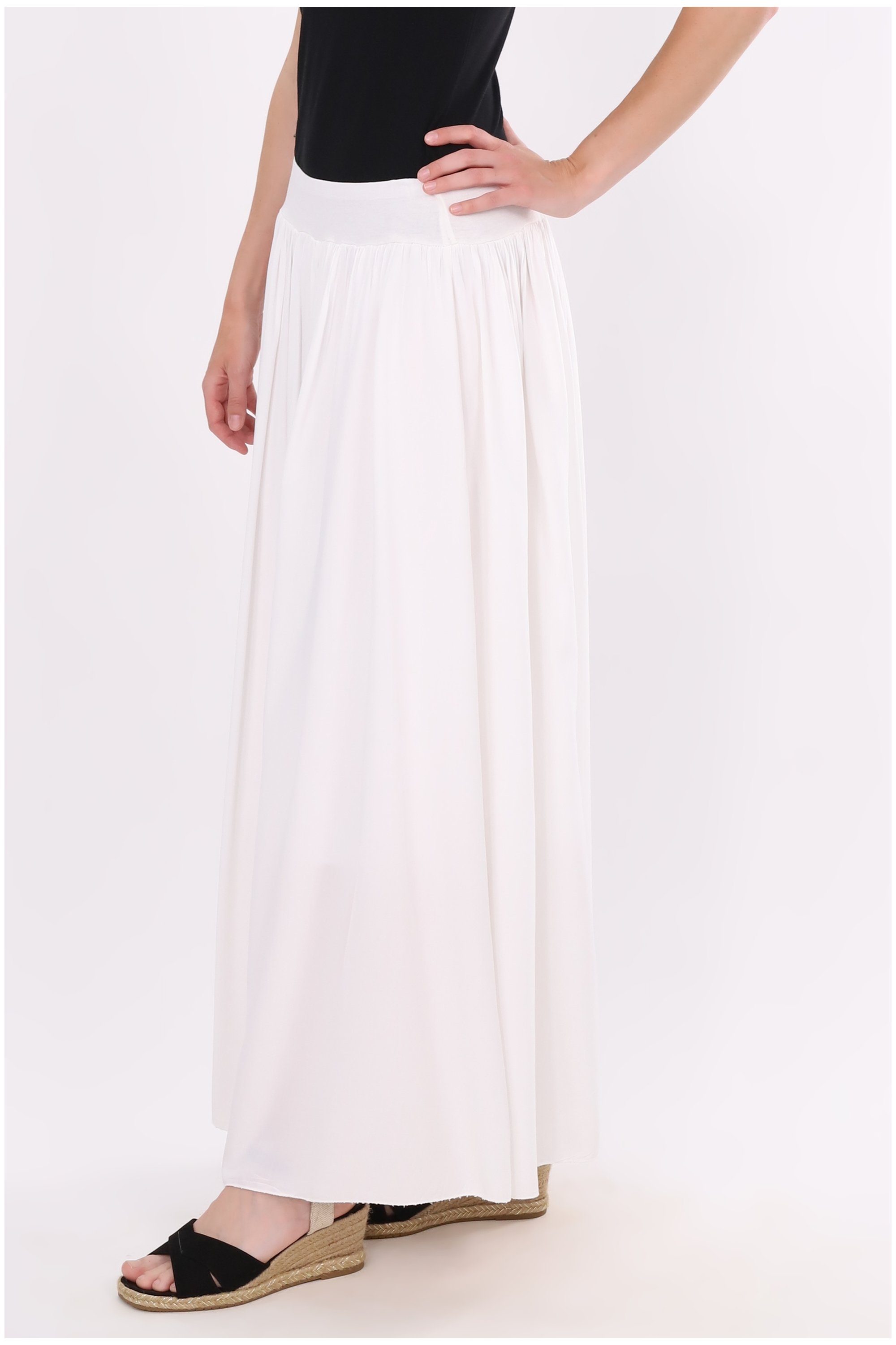 malito more than fashion Sommerrock malito Damen Maxi Rock, langer Rock bli günstig online kaufen