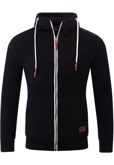 Reslad Sweatjacke Reslad Sweatjacke Zipper RS-1006 (1-tlg) Winter-Pullover Kapuzenpullover Sweater Hoodie Pulli Sweatshirt