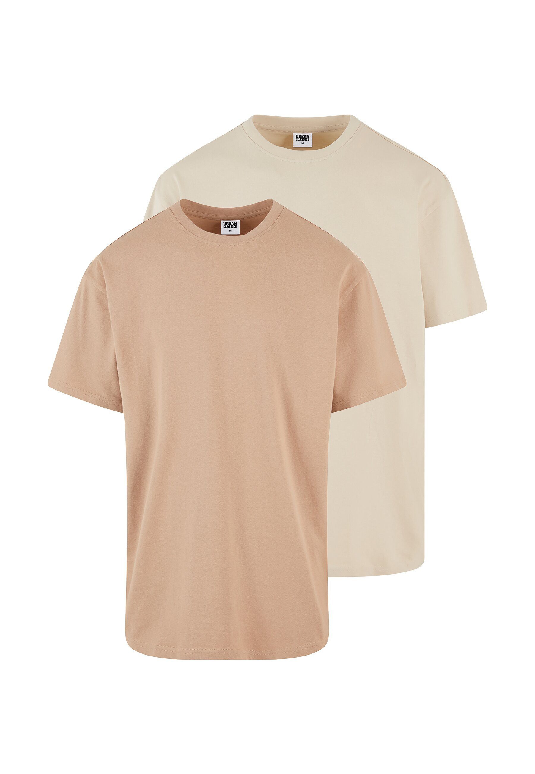 URBAN CLASSICS T-Shirt Urban Classics Herren Heavy Oversized Tee 2-Pack (1-tlg)