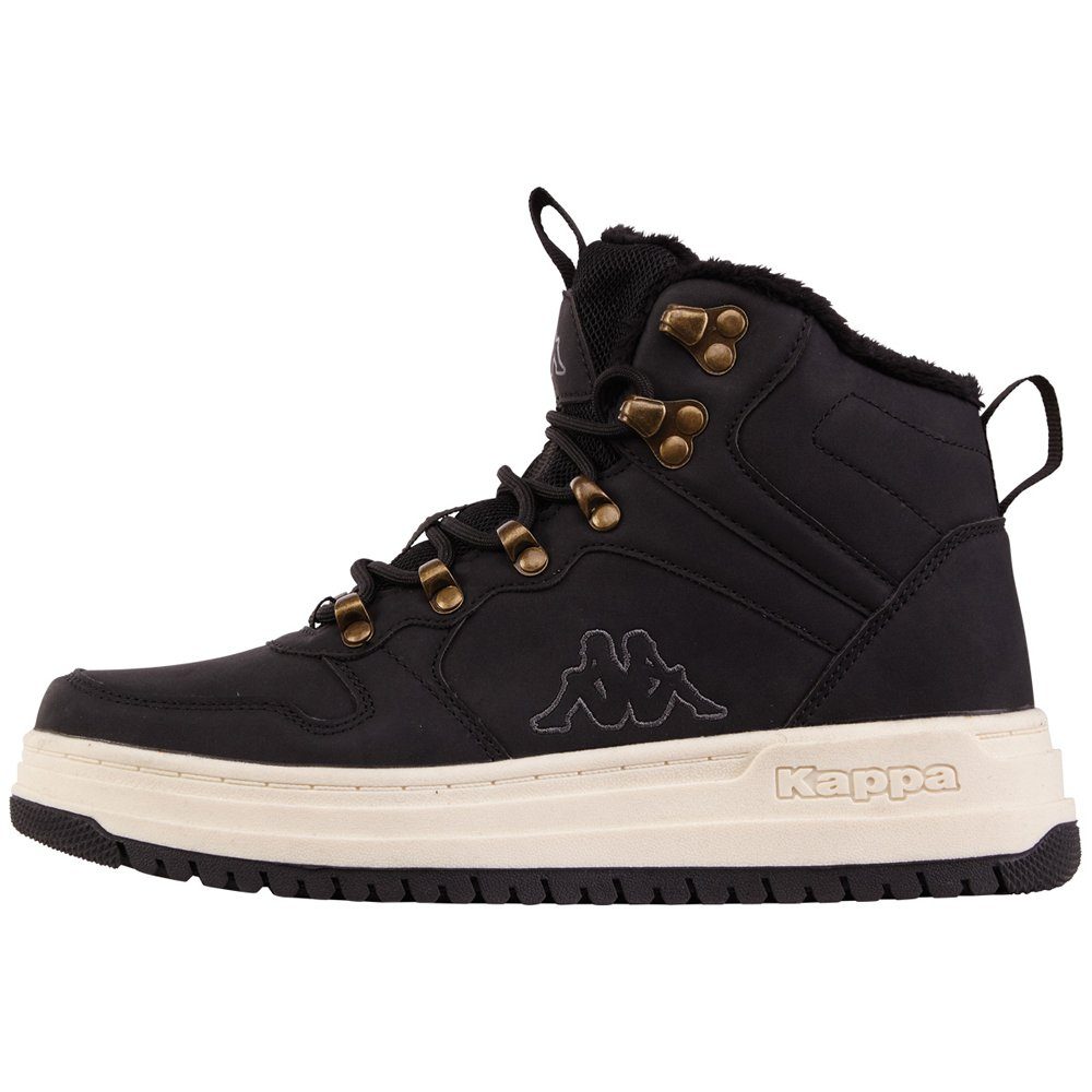 Kappa Sneaker - mit super flauschigem Innenfutter black-offwhite