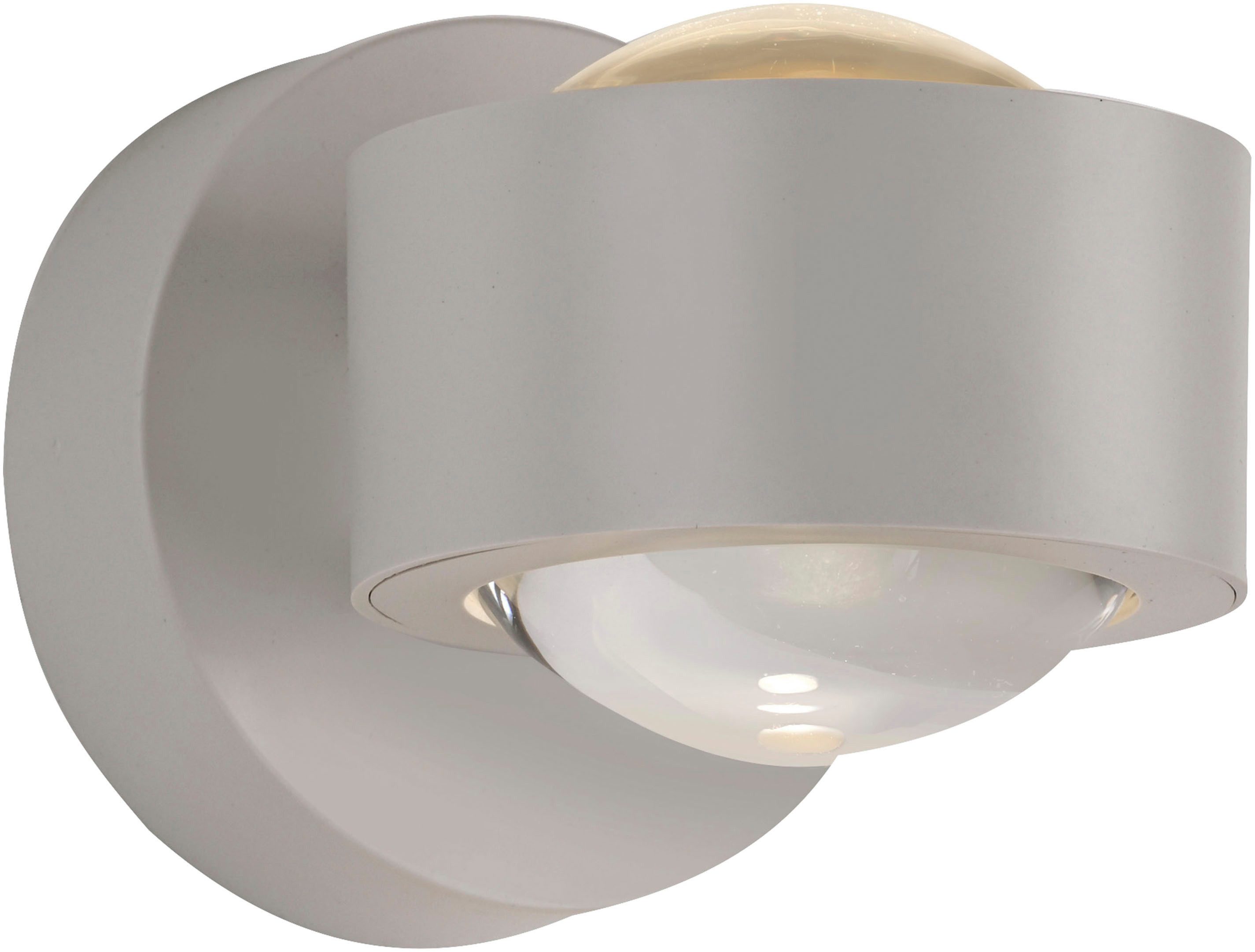 JUST LIGHT LED Wandleuchte AKKU-CHIA, Memory, nach Trennung vom Netz, LED fest integriert, Warmweiß, Akkubetrieben inkl. USB-Ladekabel, 5 Stufen Dimmung + Timerfunktion