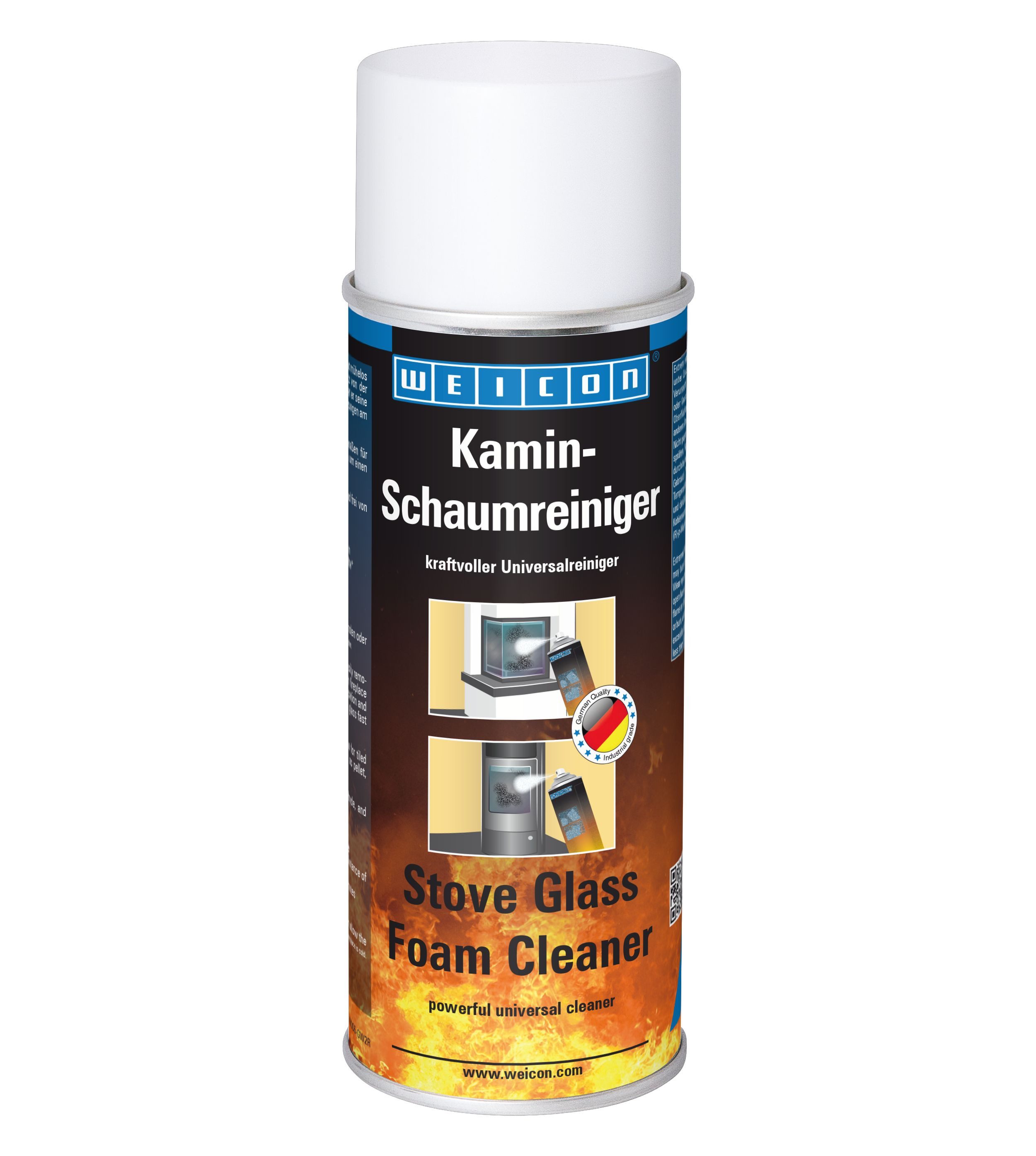 WEICON Kaminschaumreiniger, 400 ml Schaumreiniger (umweltneutral)