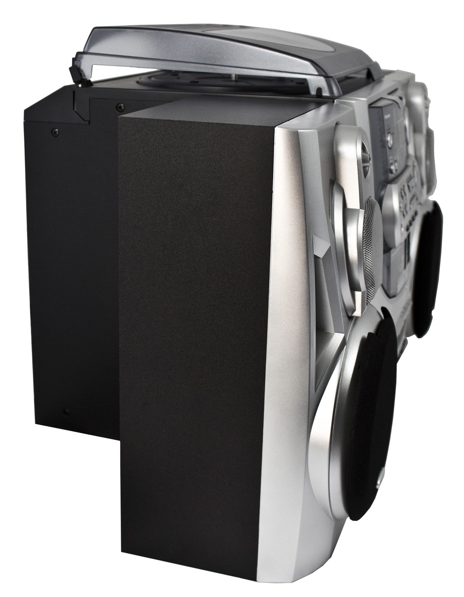 Karcher KA 5300 Plattenspieler (Stereoanlage mit CD-Player (3-fach Wechsler), Kassettendeck, Radio) – Bild 3 von 4