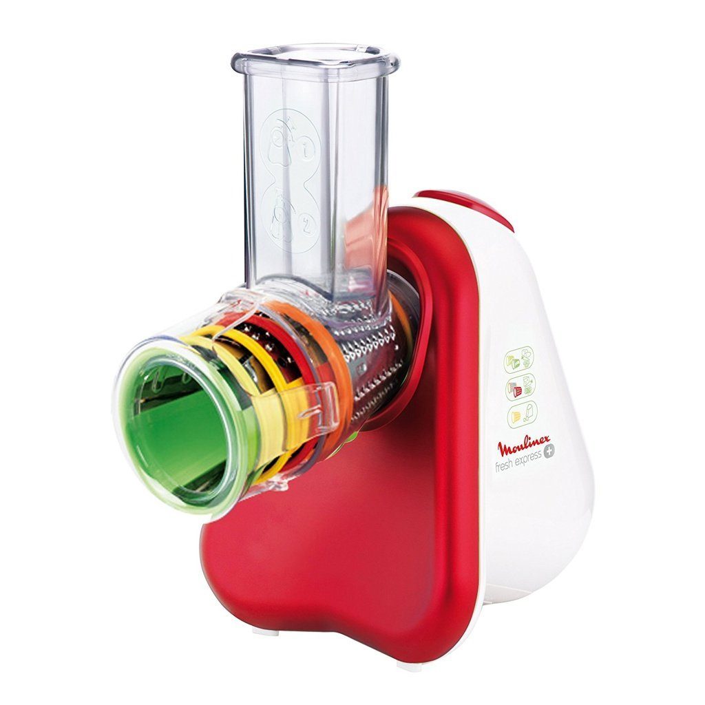 Moulinex Küchenreibe DJ756G elektr. Schnitzelwerk Fresh Express PLUS