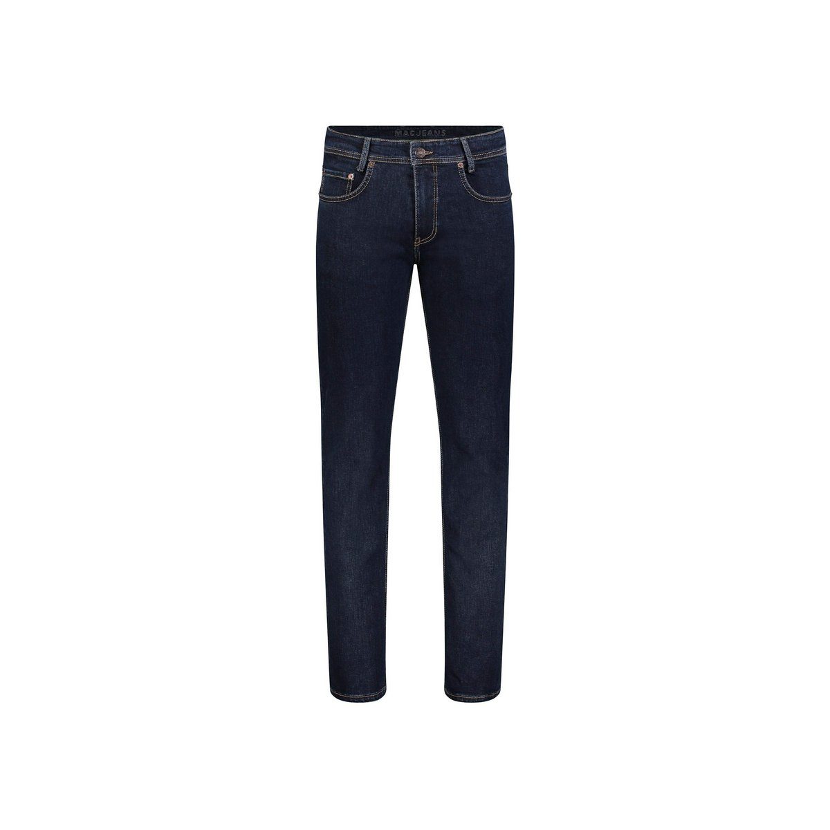 regular blau (1-tlg) Straight-Jeans MAC