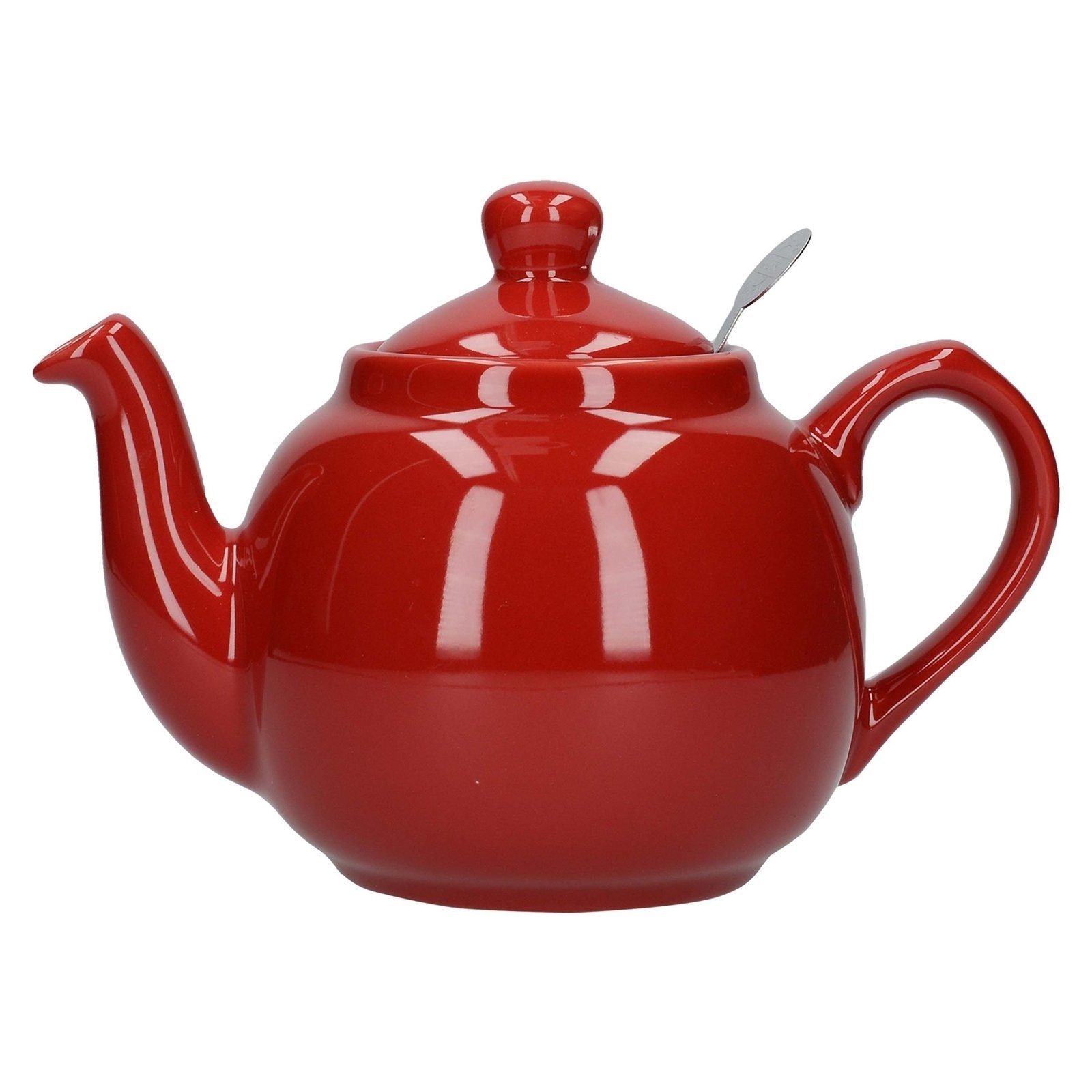 Teekanne für 2 l Teekanne Neuetischkultur Tassen, Keramik, Rot 0.6