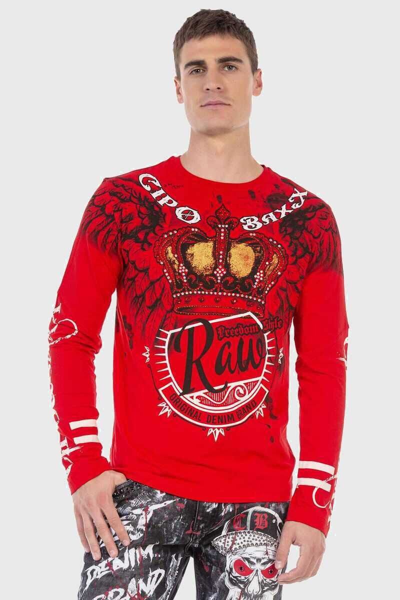 Cipo & Baxx T-Shirt Sweatshirts mit coolem Print