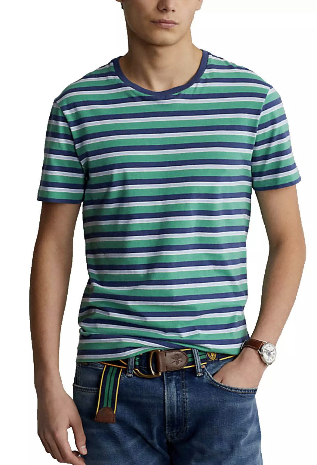 Polo Ralph Lauren T-Shirt Gauze Streifen günstig online kaufen