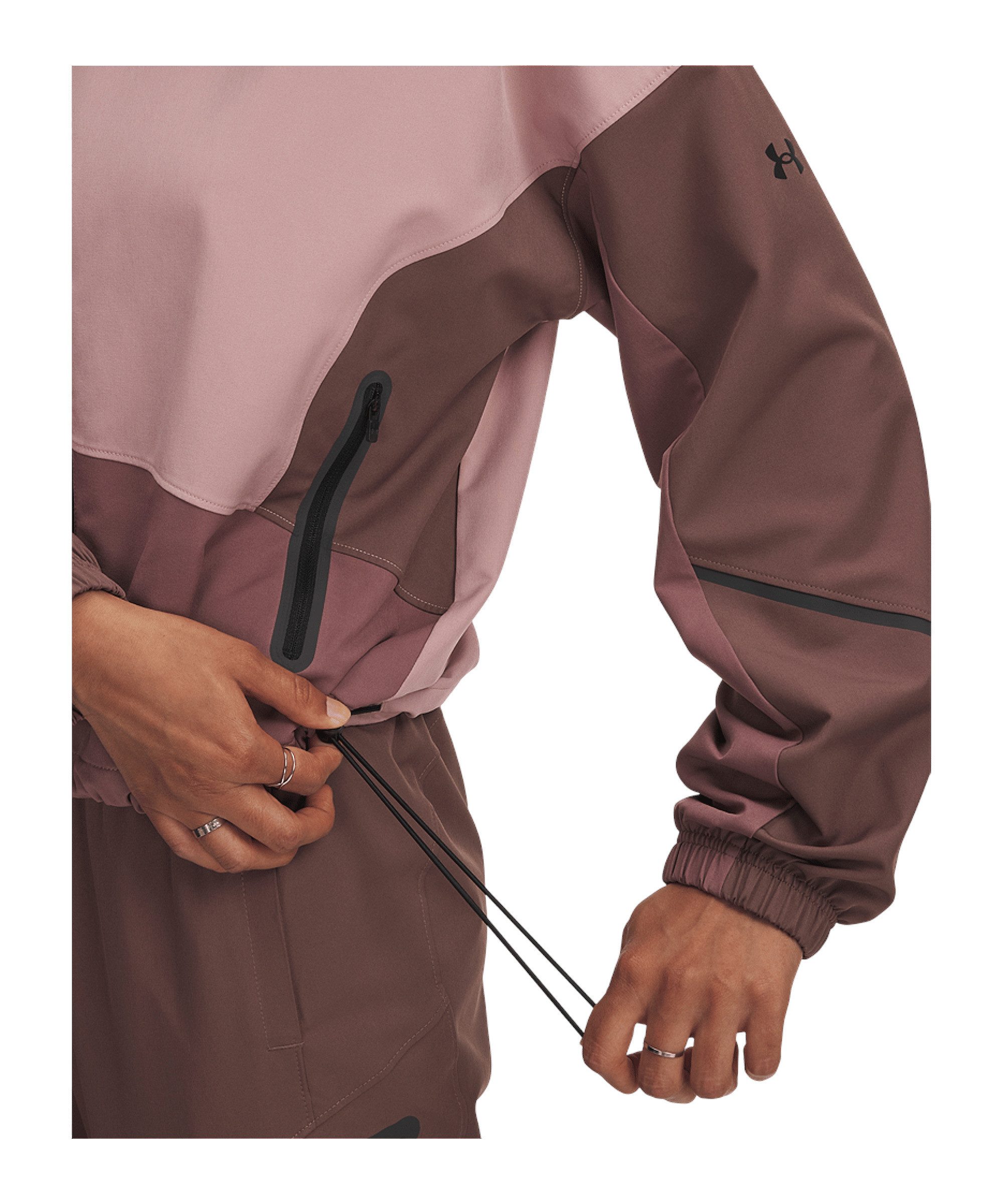 Under Armour® T-Shirt Under Armour Unstoppable Kapuzenjacke Damen Polyester