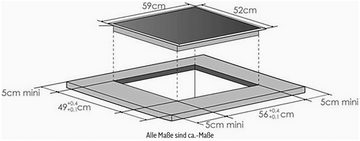 HELD MÖBEL Küchenzeile Ohio, mit E-Geräten, Breite 270 cm