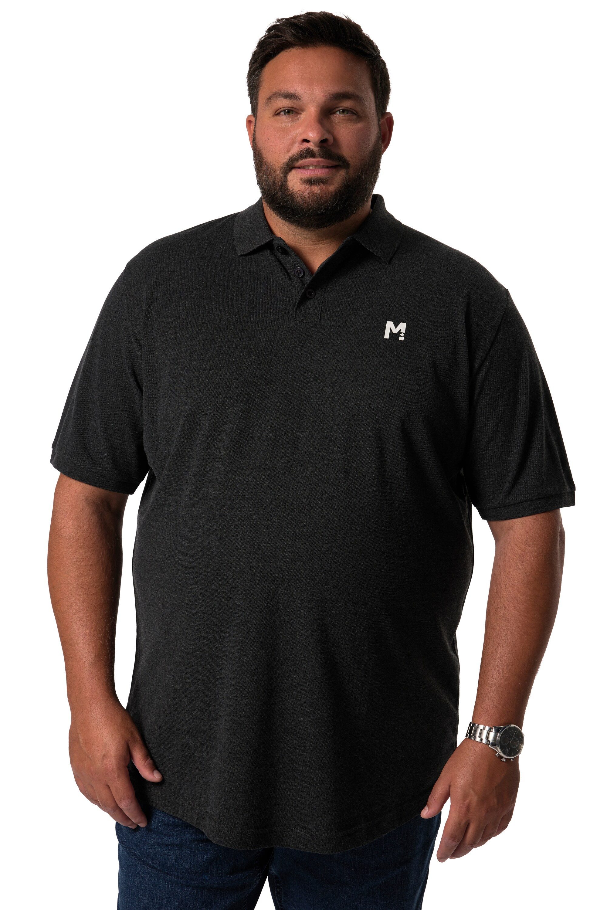 Men Plus Poloshirt Men+ Poloshirts 2er-Pack Basic Piqué Halbarm günstig online kaufen