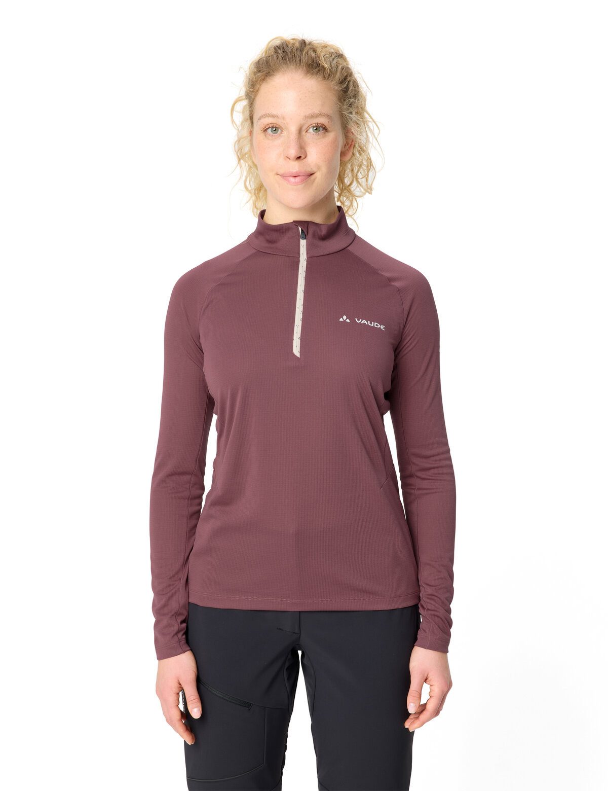 VAUDE Langarmshirt sportlicher Stil, für Trekking und Wandern