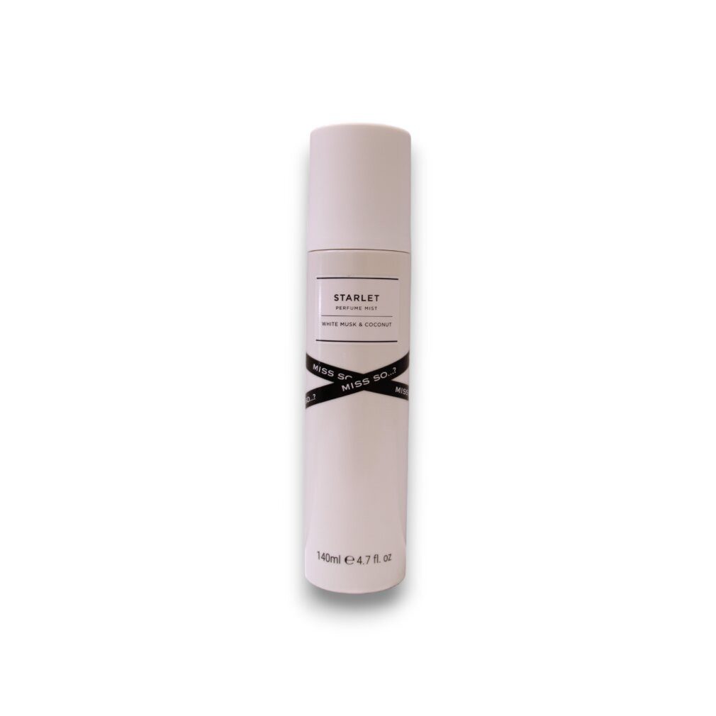 So...? Körperspray Starlet, Miss, Mist Spray, White Musk & Coconut, 140ml