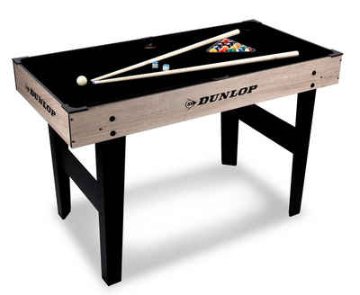 Dunlop Billardtisch »Billardtisch für Kinder und Erwachsene«, (Billard Spieltisch mit 2 Queues à 90 cm), Größe (BxTxH) ca. 122 x 61,5 x 76,5 cm