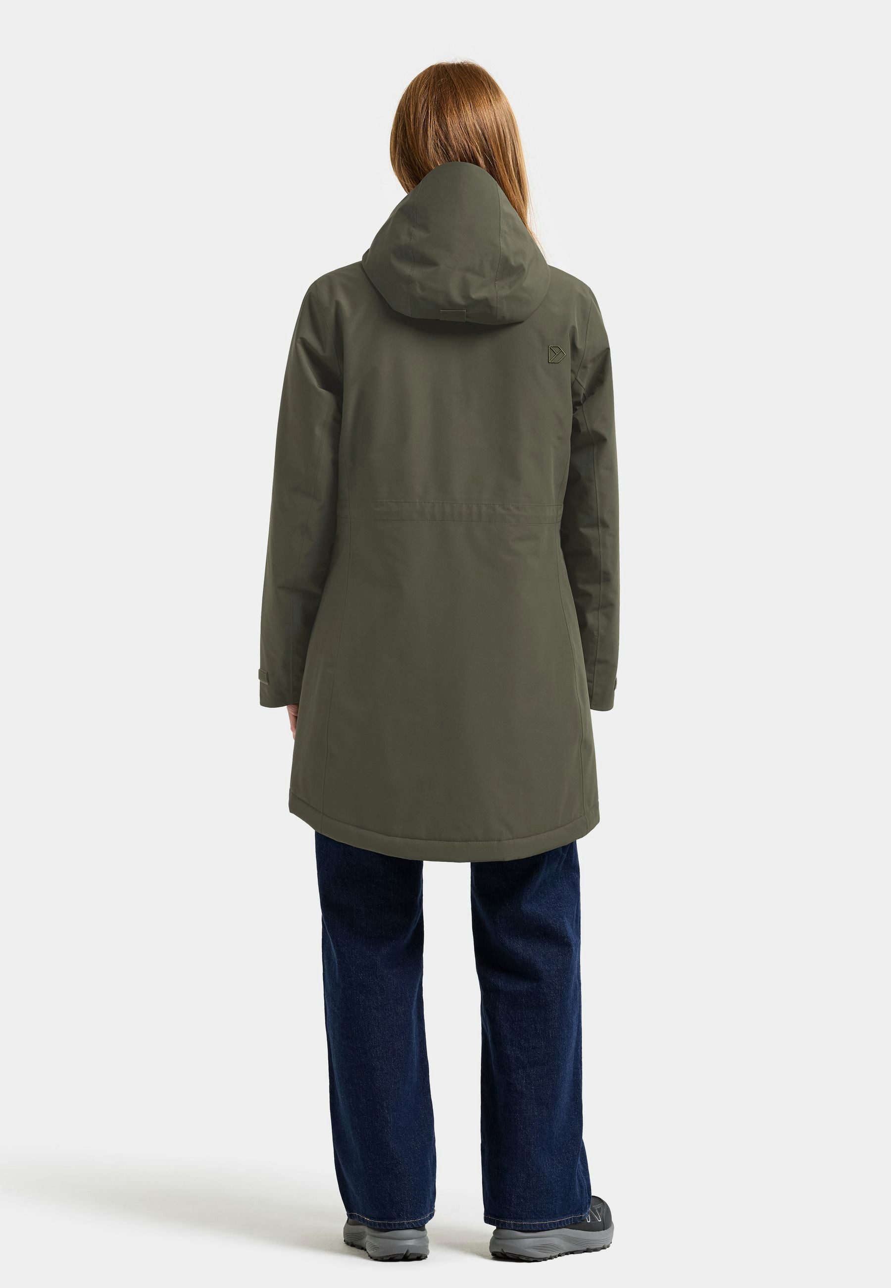 Didriksons Winterjacke Damen Wintermantel Winterparka Wasserdicht KATE mit Kapuze mit Taschen