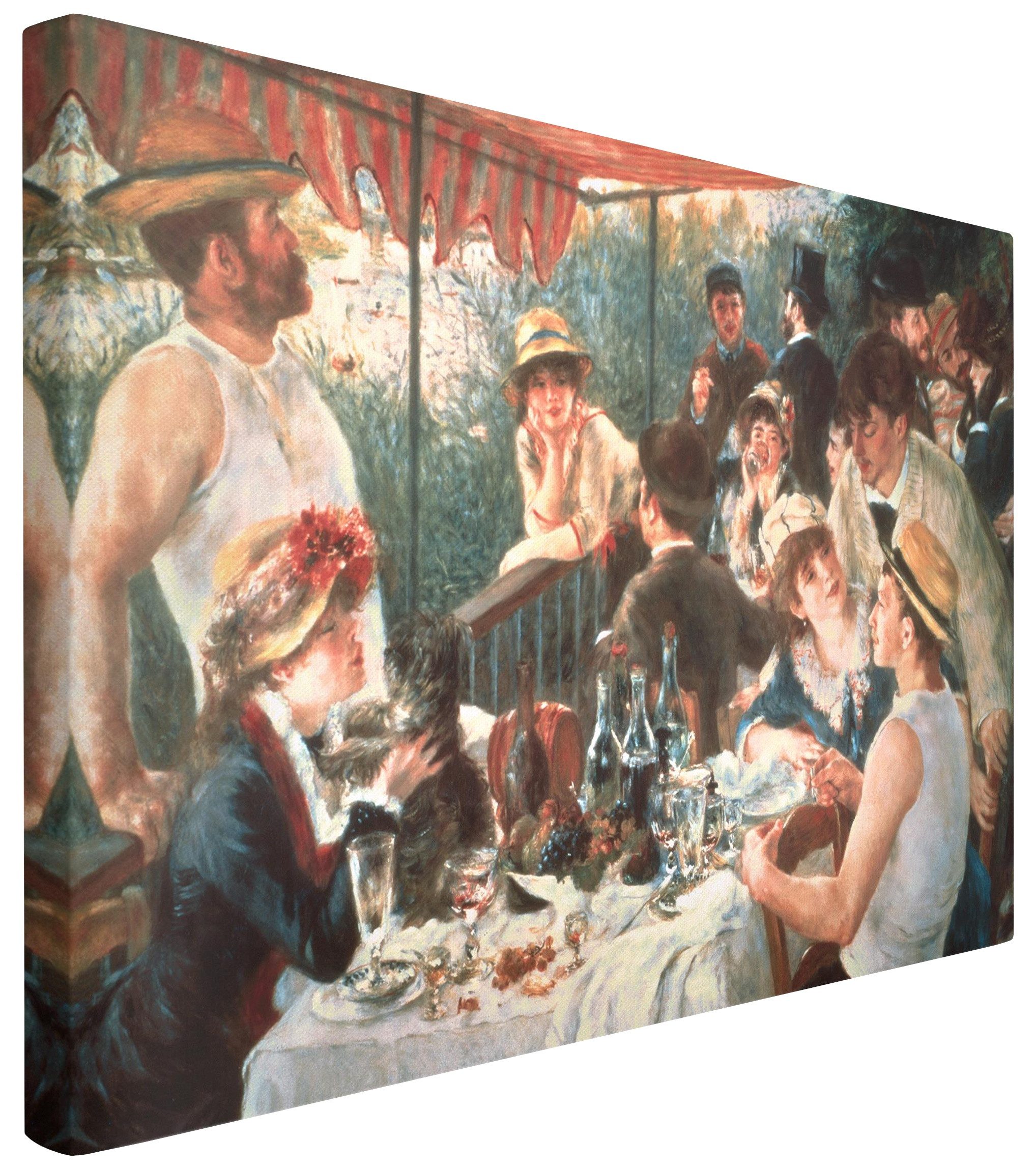 Bilderdepot24 Leinwandbild Kunstdruck Auguste Renoir Frühstück günstig online kaufen