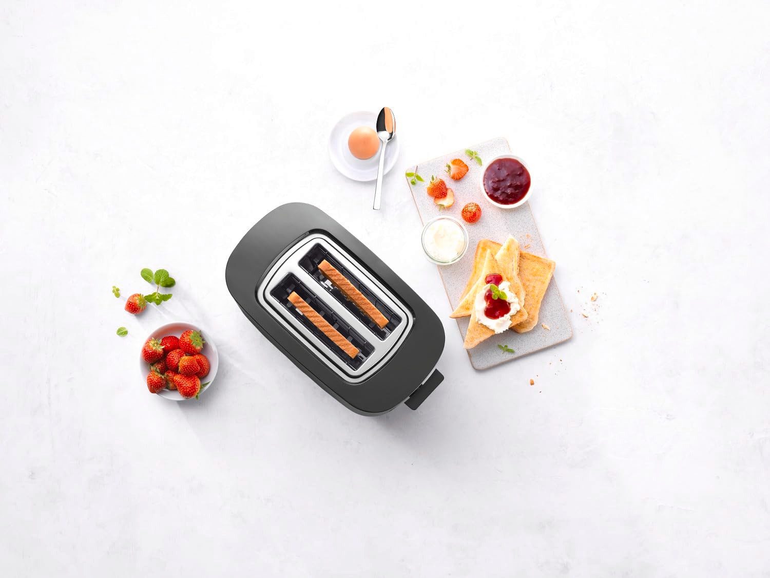 Zwilling Toaster 1026864 Enfinigy, 2 Scheiben Toaster mit Automatikprogrammen und Edelstahloptik – Bild 5 von 5