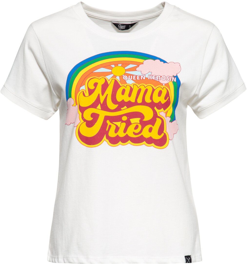 King Kerosin T-Shirt Queen Kerosin Mama Damen T-Shirt