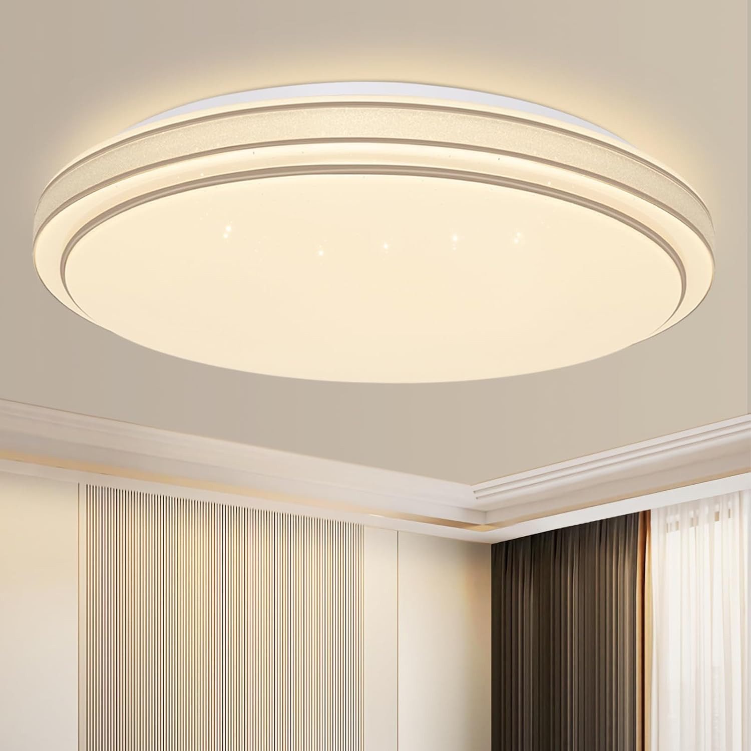 ZMH LED Deckenleuchte Whonzimmer Ø17/18/27CM Modern günstig online kaufen