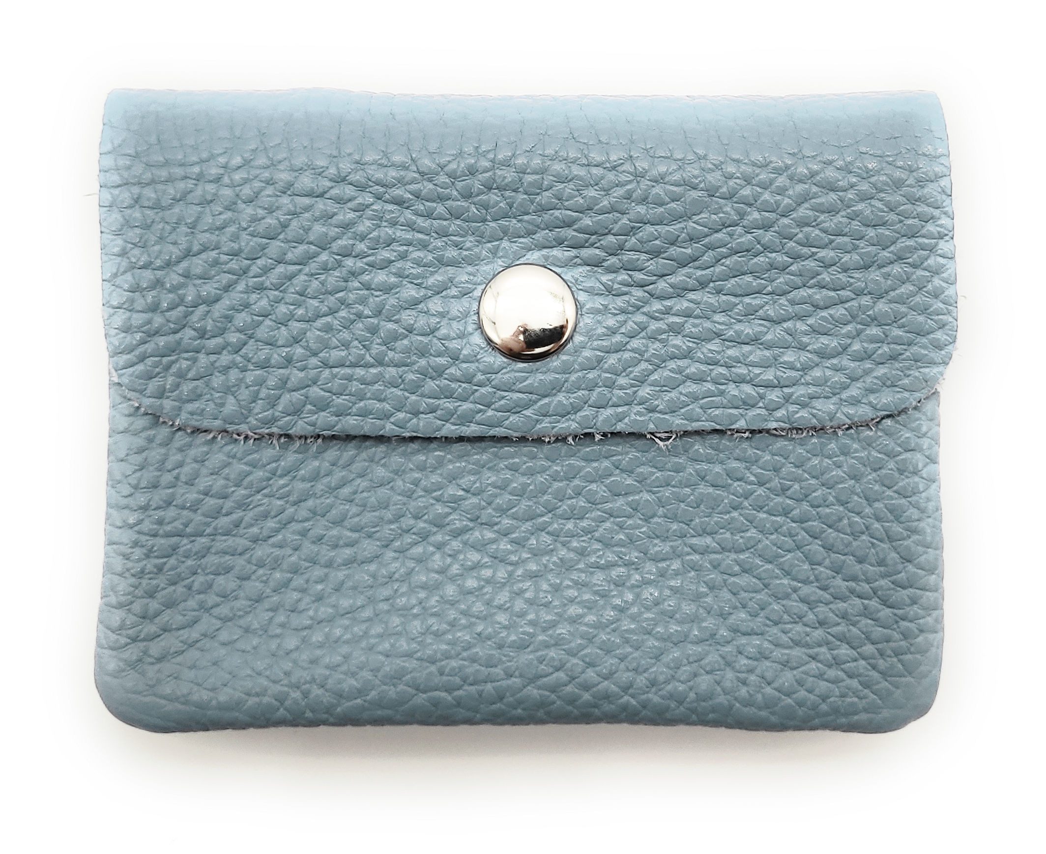Lemasi Mini Geldbörse kleines echt Leder Portemonnaie, pures Leder, Made in Italy, Die minimalistische Börse, ideal für Urlaub und Alltag