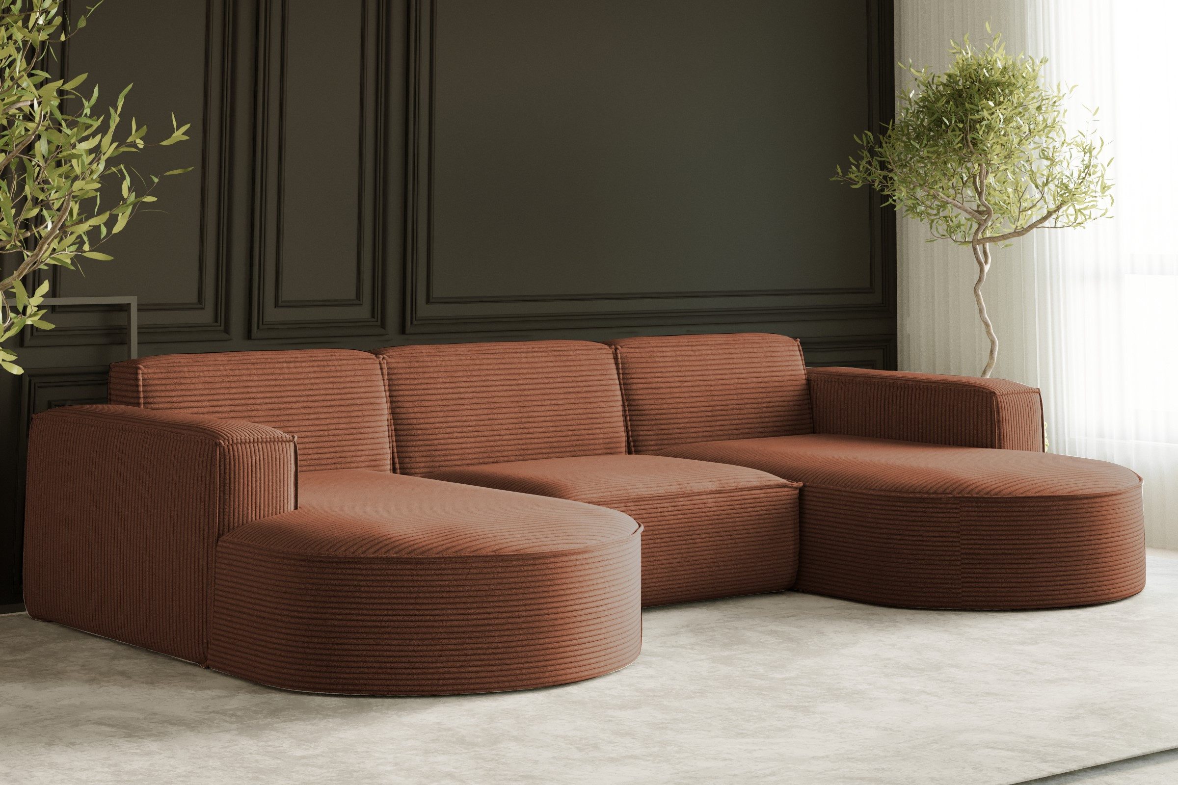 Kaiser Möbel Ecksofa Sofa U form, günstig online kaufen