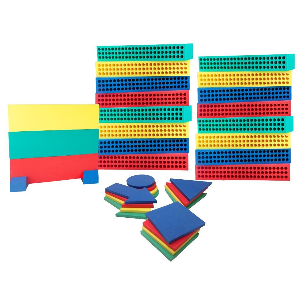 BlockX Hürde Leichtathletik-Set Geoform 2, Weicher Schaumstoff, keine Verletzungsgefahr