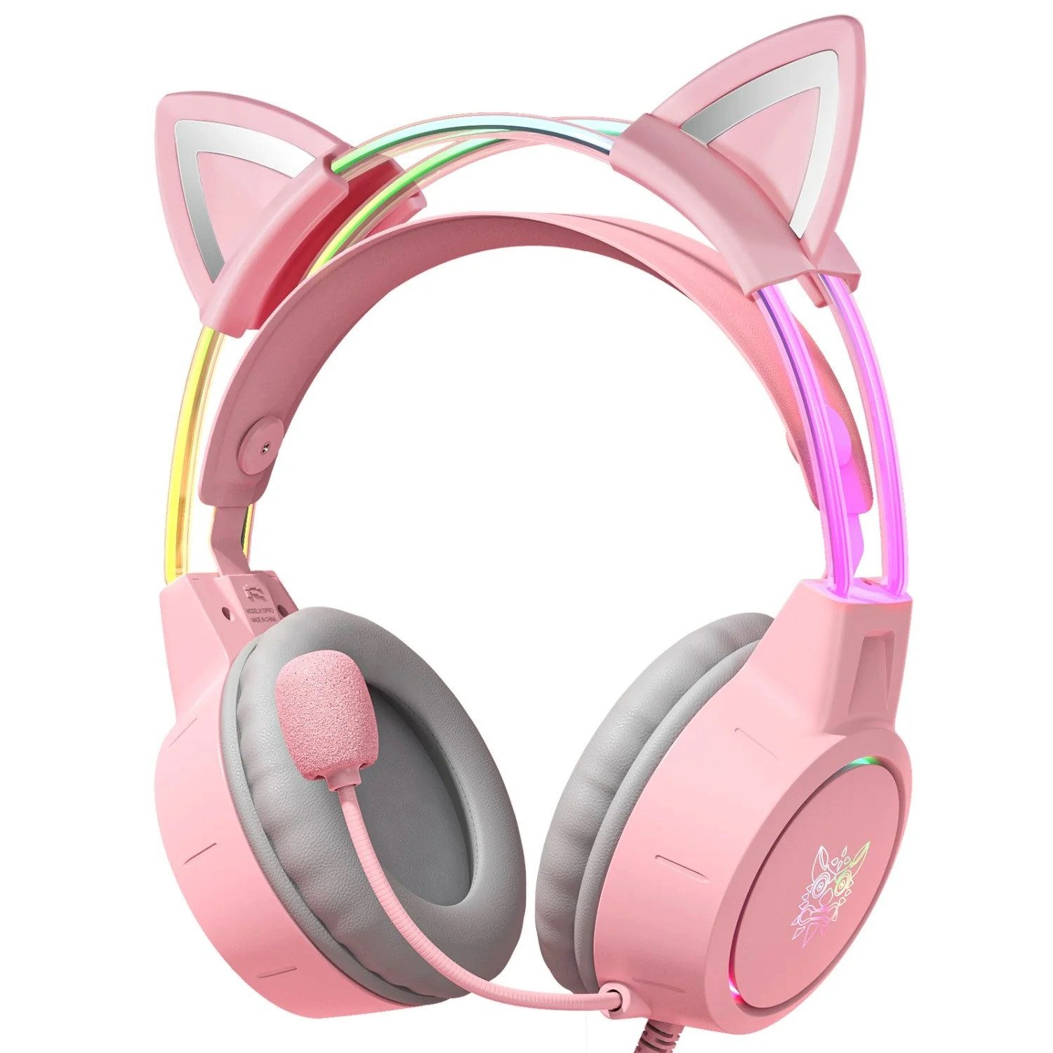 ONIKUMA ONIKUMA X15 PRO CAT EARS Gaming Headset Kabellos RGB Das Kopfband Kopfhörer (drahtlos)