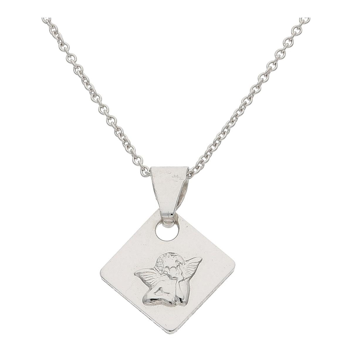 JuwelmaLux Charm-Einhänger JuwelmaLux Schutzengel Anhänger Weißgold 333 JL22-02-0279