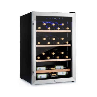 Klarstein Weinkühlschrank Vinamour, für 48 Standardflaschen á 0,75l,Wein Flaschenkühlschrank Weintemperierschrank Weinschrank Kühlschrank