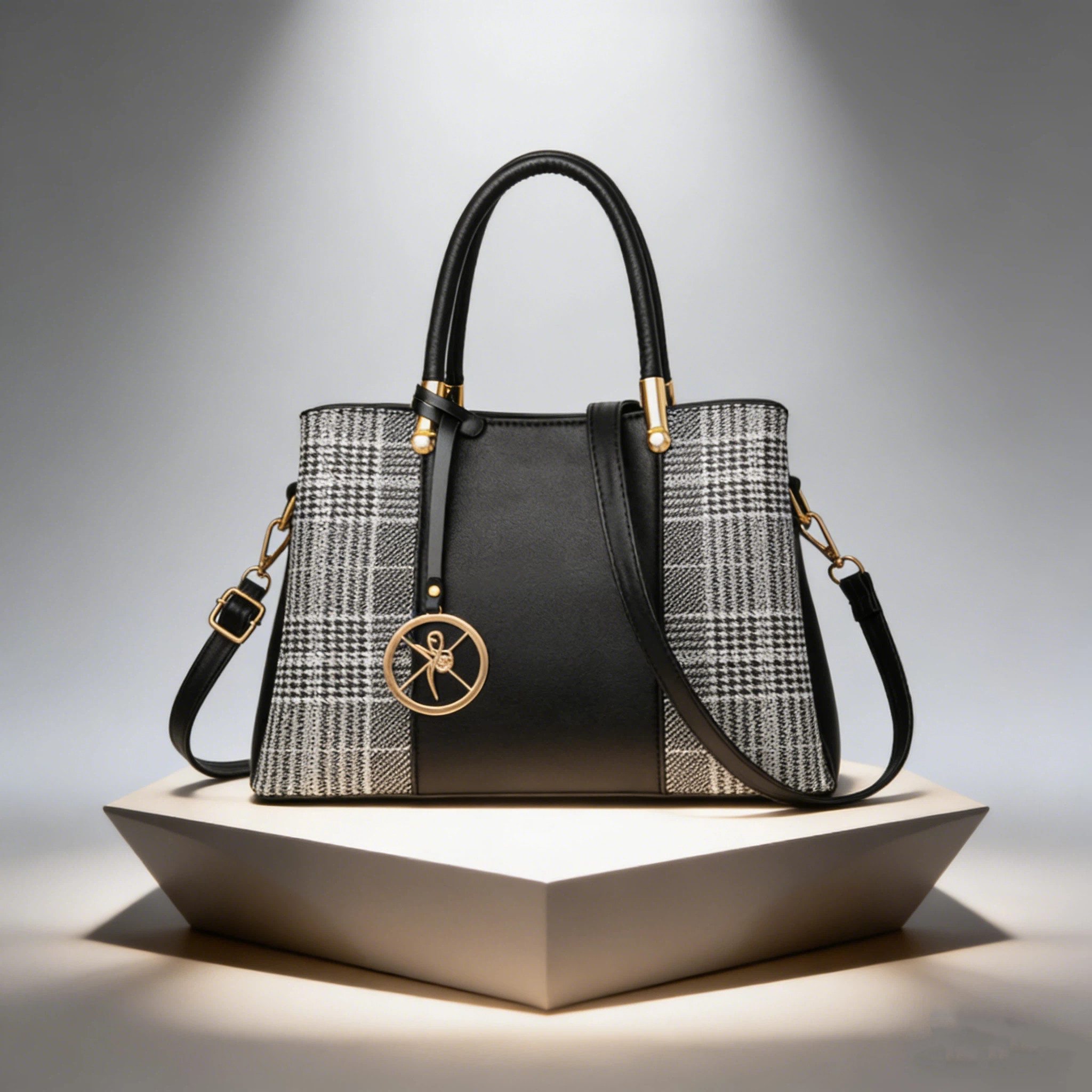 OKWISH Henkeltasche Umhängetasche Freizeittasche Tragetasche Aktentasche (Schultertasche Arbeitstasche Messenger-Tasche Top Griff Schultergurt, Unitasche, Bürotasche, Kunstleder), für Frauen Arbeit Business Schule Büro Reisen usw