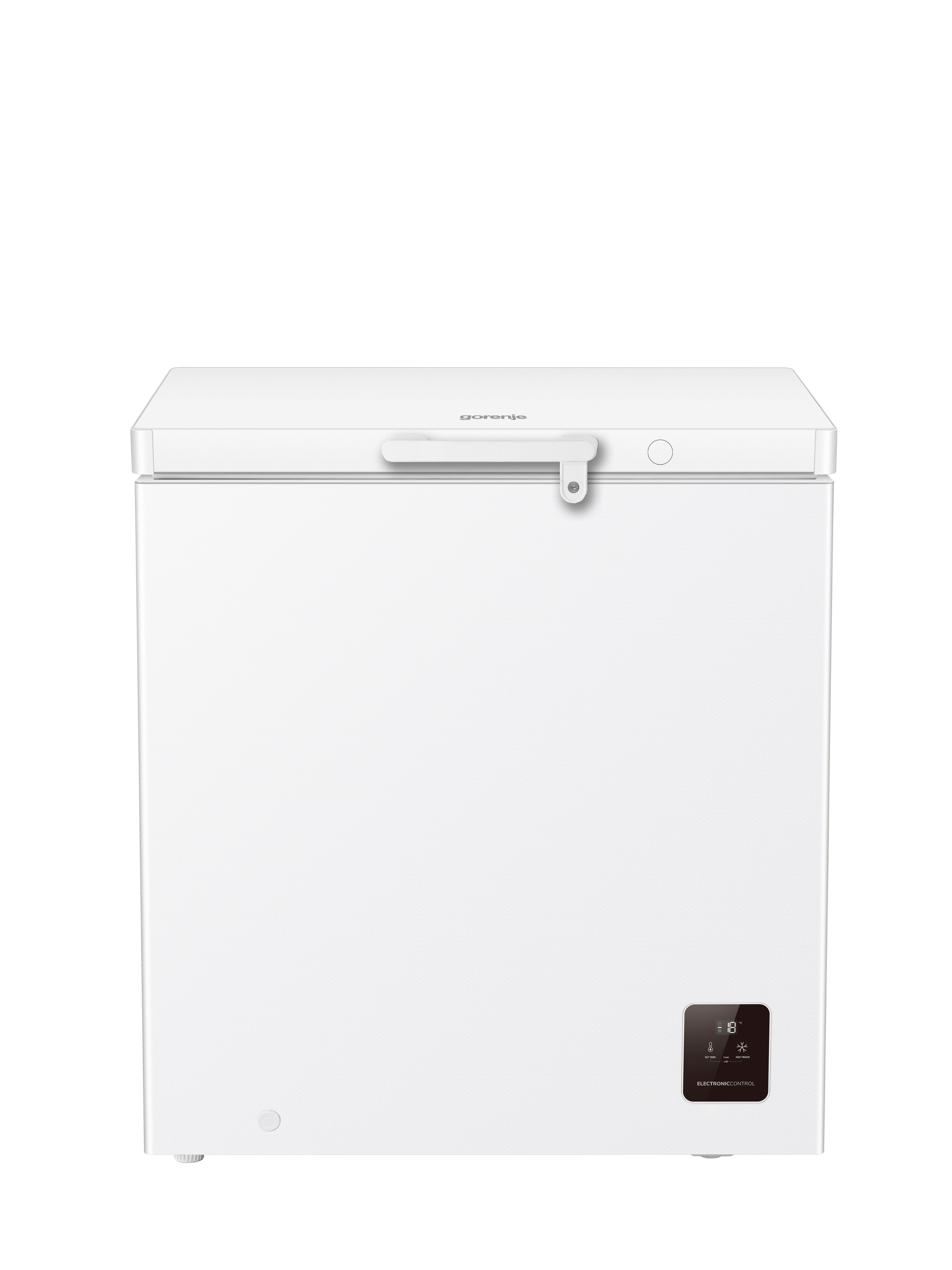 GORENJE Gefriertruhe FH20E6W5, 78,7 cm breit, 198 l, LED Display, Türschloß, 198 Liter Volumen