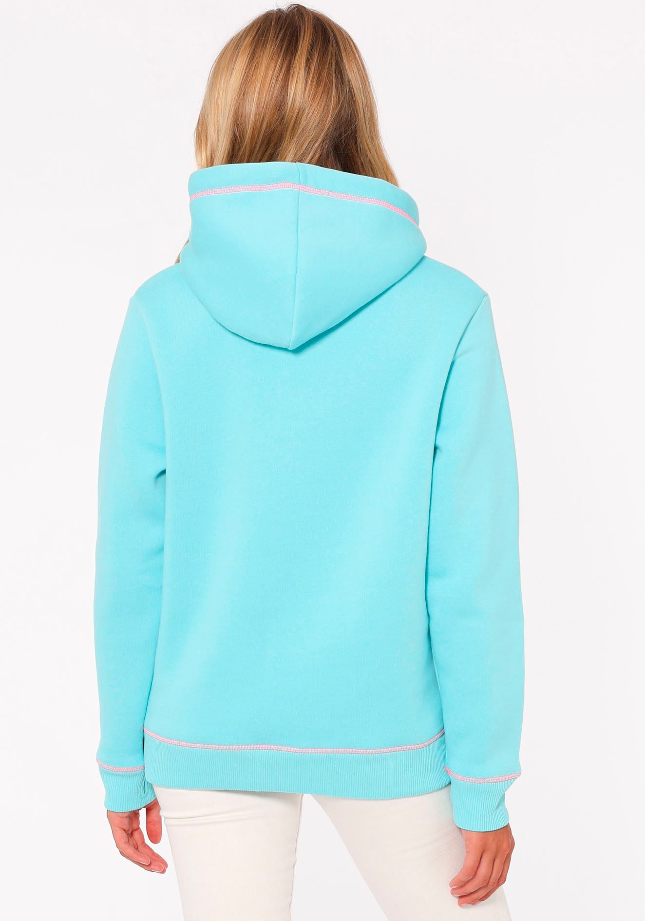 Zwillingsherz Hoodie Strandleben Moin mit gesticktem günstig online kaufen