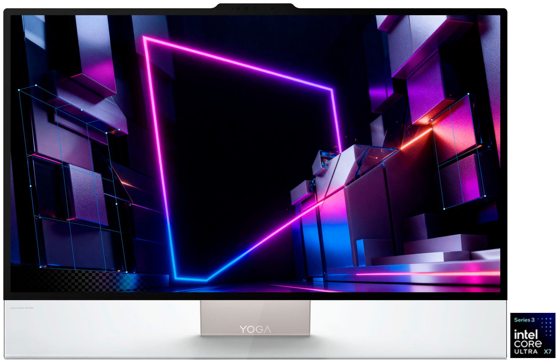 Lenovo Yoga AIO 32IPH11 All-in-One PC (31,5 Zoll, Intel Core Ultra X7 358H, Arc™ B390, 32 GB RAM, 1000 GB SSD)