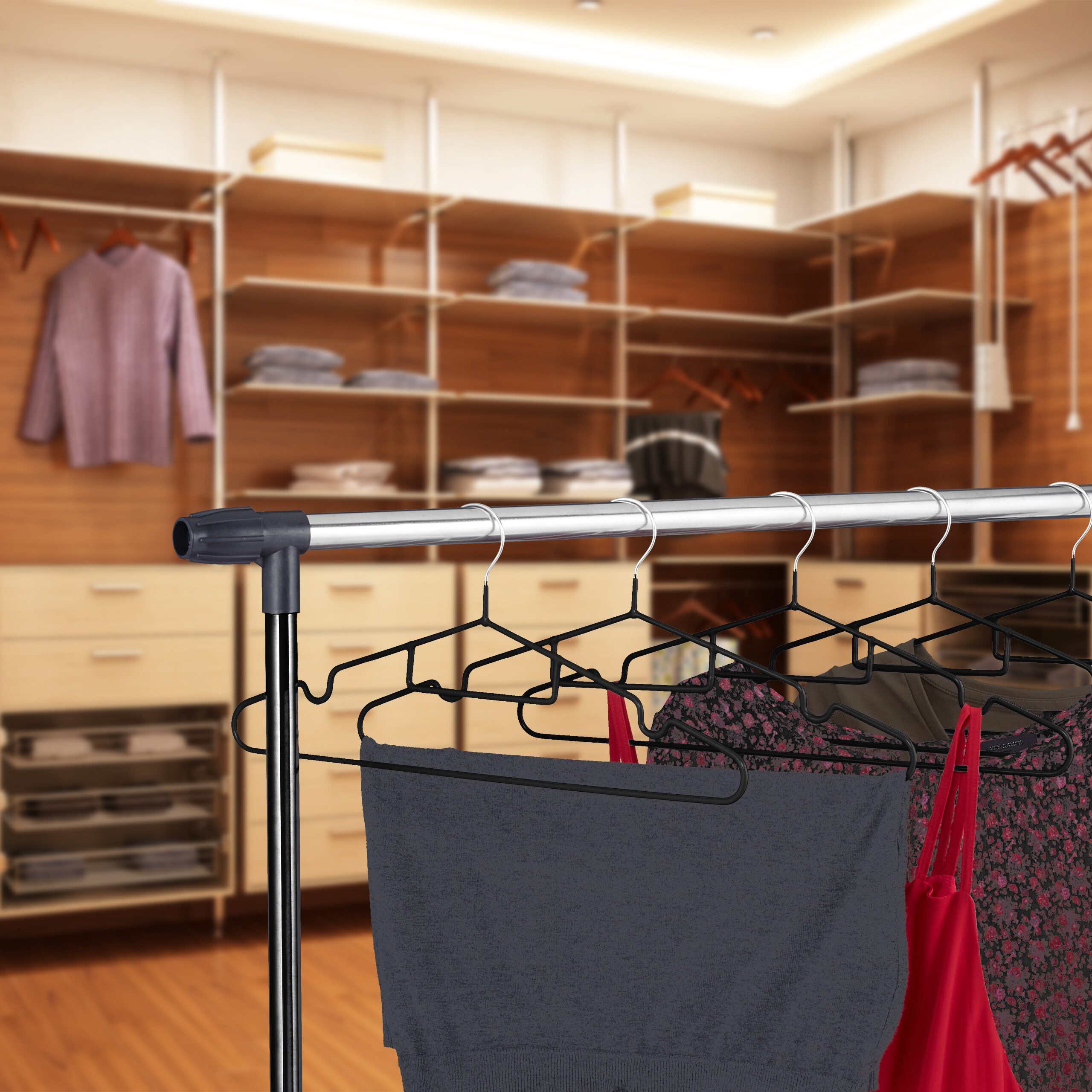 relaxdays Kleiderbügel Gummierte Kleiderbügel im 24er Set, (24er Set) günstig online kaufen