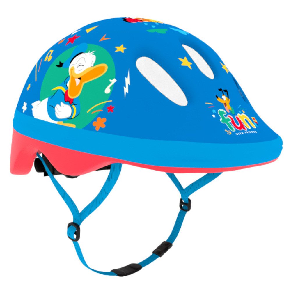 Seven Polska Kinderfahrradhelm "MICKEY", XS: 44-48cm, ca. 1 - 2.5 Jahre, Mickey Maus - Junior