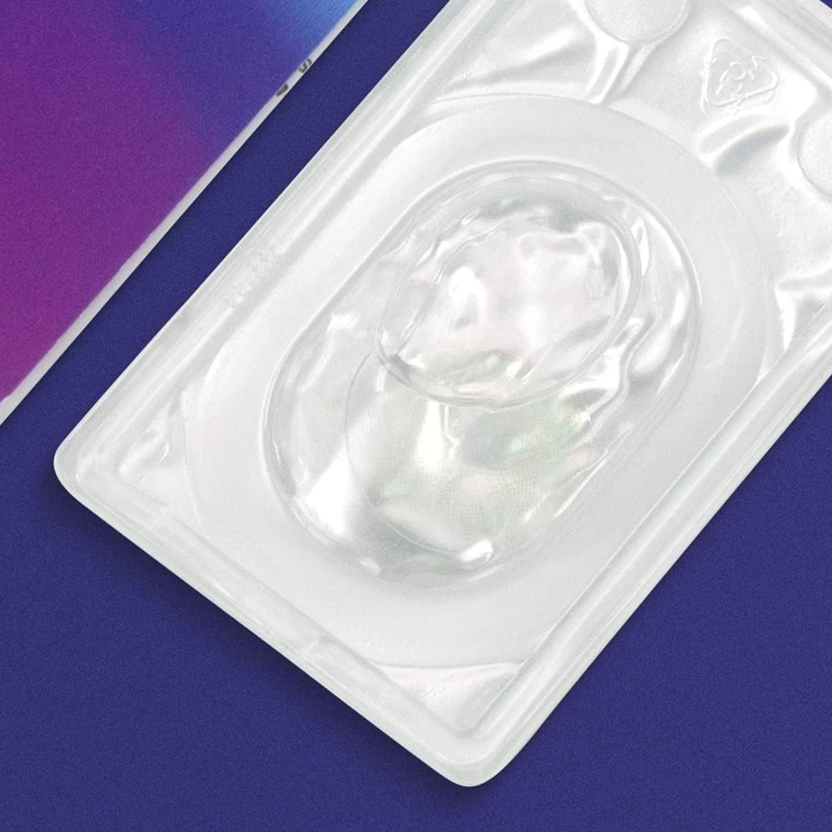 GLAMLENS Monatslinsen Stark deckende & natürliche blaue Linsen Keira Blue mit/ohne Stärke